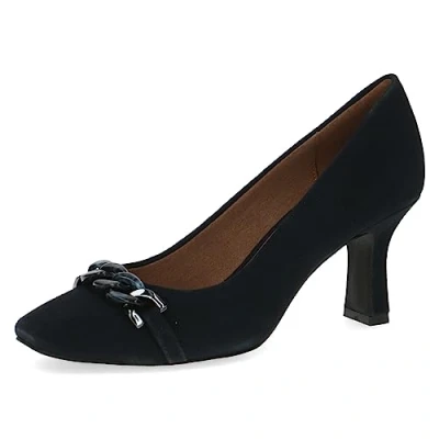 Image of CAPRICE Women&#039;s 9 22402 41 Pump, Ocean Suede, 5 UK