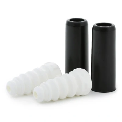 Image of 3C0511359, 3C0511359D, 3C0513425 Shock Absorber Dust Cover KYB 910056 Rear Axle Protection Kit SKODA: Octavia II Hatchback, 2 Combi, Yeti