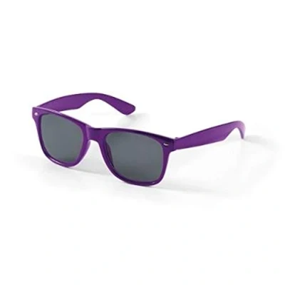 Image of Boolavard Kids Nerd Glasses Clear Lens Geek Fake Eyeglasses for Girls Boys Eyewear Age 4 12 (Purple Tinted)