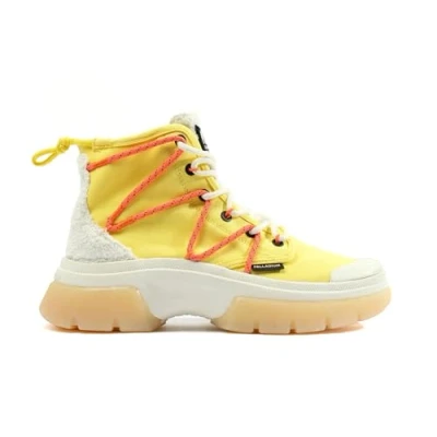 Image of Palladium, PALLAWAVE LACE IT, Boots female, Yellow, 4 UK