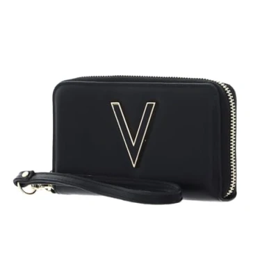 Image of Valentino Coney VPS7QN133 Zip Around Wallet; Colour: Black, Black