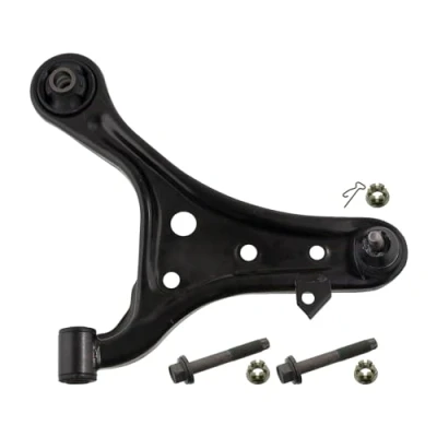 Image of 4806879018 Suspension Arm BLUE PRINT ADBP860047 with nuts, bearings bolts/screws Front Axle Right, Lower Control Sheet Steel 17mm