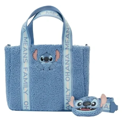 Image of Disney by Loungefly sac Shopping &amp; Porte monnaie Stitch