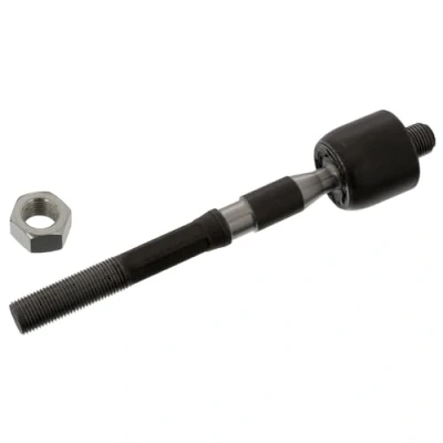 Image of 577242T500, 577243Q000 Inner Tie Rod FEBI BILSTEIN 104910 Front Axle Left, Right 193,5mm with lock nut HYUNDAI: Santa FE 3, Grand Fé