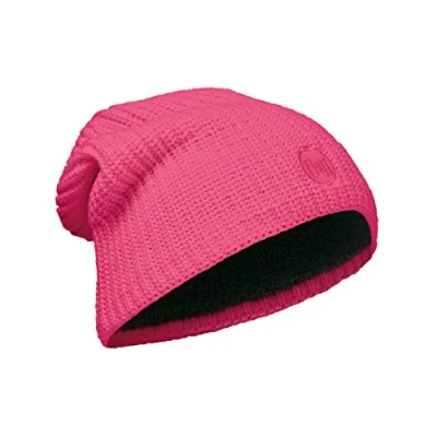 Image of Buff Knitted Headwear Drip Pink Fluor, Adult/One Size