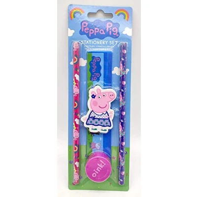 Image of Disney Peppa Pig Stationery Set, PEBST2, 5 piece set