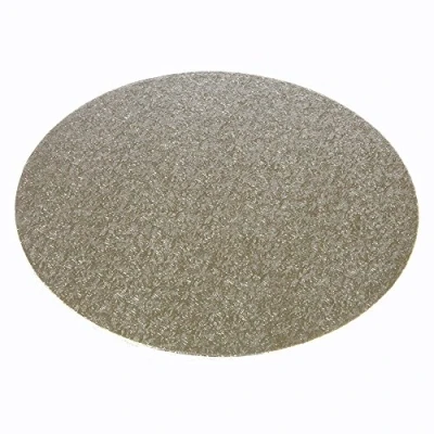 Image of 9&quot; Silver Round Double Thick Cake Board (Pack of 5)
