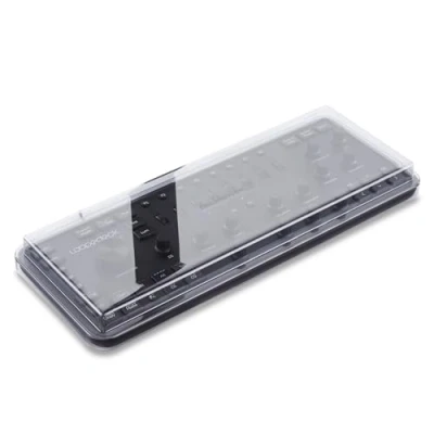 Image of Decksaver LE Cover for Loupedeck+ Super Durable Polycarbonate Protective lid in Smoked Clear Colour, Made The UK Creators&#039; Choice Unbeatable Protection