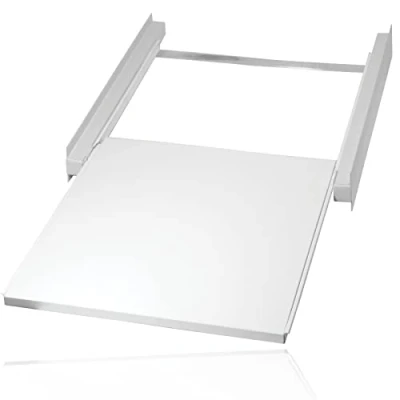 Image of SPARES2GO Shelf Stacker Stacking Tray Kit Pullout for Samsung Washing Machine/Tumble Dryer
