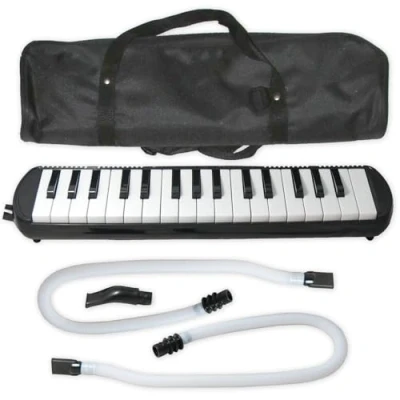 Image of Tuyama® TMD 132 Melodica + Mouthpiece Mouthtube Case (32 Keys)