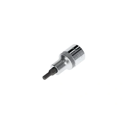 Image of GEDORE red Screwdriver bit socket hex, 4 mm AF, 1/2&quot; 12.5 mm, socket, Tool, R62550410, Steel
