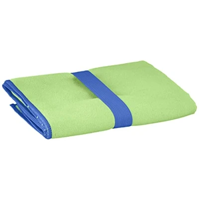 Image of Playshoes Unisex Multifunctional Towel, Microfibre Bath Towel Portable Blanket, Green, 90 x 180 cm