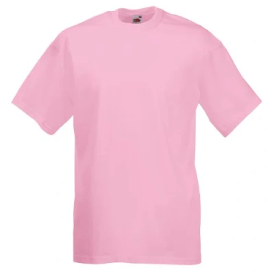 Image of Fruit of the Loom Mens Valueweight Short Sleeve T Shirt (2XL) (Light Pink)
