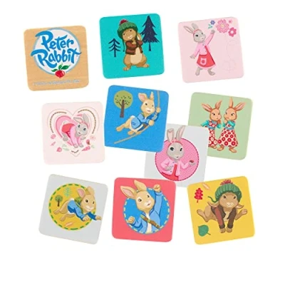 Image of Orange Tree Peter Rabbit Children&#039;s Educational Wooden Memory Game for 2 Players