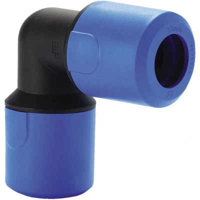 Image of John Guest Speedfit MDPE Blue Elbow 32mm UG303B
