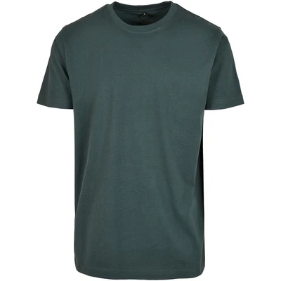 Image of Build Your Brand Men&#039;s T Shirt Round Neck, Heavenblue, L