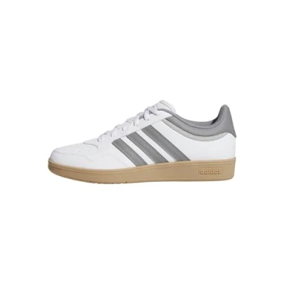 Image of adidas Unisex Hoops 4.0 Shoes, FTWR White/Grey Three/GUM4, 10 UK
