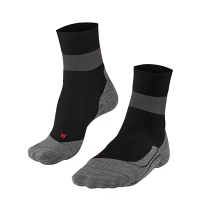 Image of Falke RU Compression Stabilizing Socks for Men, Size 39 41, Black Enhanced Support &amp; Comfort Running