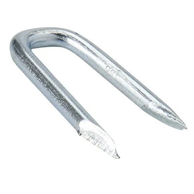 Image of 40mm Galvanised Steel Staples 500g U Shaped Netting/Outdoor Fencing Nails