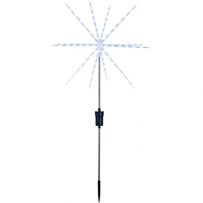 Image of WeRChristmas Pre Lit Starburst Pathway Stake Light Decoration