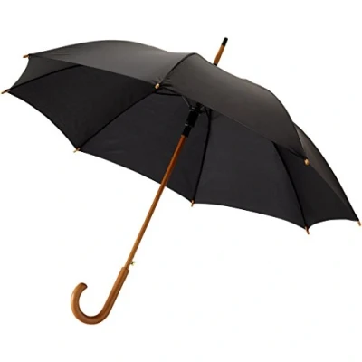 Image of Bullet 23in Kyle Automatic Classic Umbrella (One Size) (Solid Black)