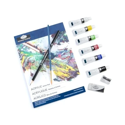 Image of Royal &amp; Langnickel Mini Clearview Acrylic Painting Set