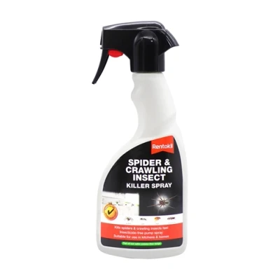 Image of Rentokil Spider and Crawling Insect Killer Spray 500ml