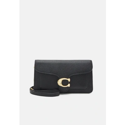Image of Coach Tabby Chain Leather Clutch Bag