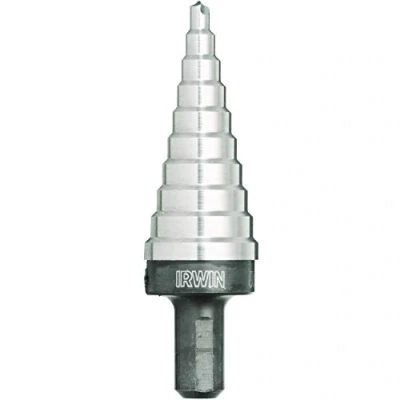 Image of Irwin 10502853 4 22mm Step Drill Bit (10 Holes)