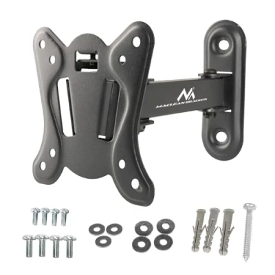 Image of Maclean TV or monitor mount, max. VESA 100x100, 13 32&quot;, 30kg, black, MC 416