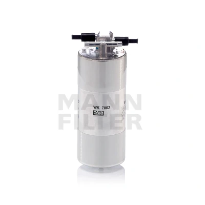 Image of 4F0127401H, 4F0127401J Fuel Filter MANN WK 7002 In Line 11mm AUDI: A6 C6 Allroad, Saloon, Avant