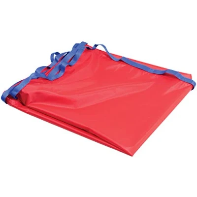 Image of Aidapt Positioning Bed Pad Complete with Handles, Elderly Slide Sheet for Home Turning Moving, Bedridden Position Pads, Added Handles Sheet. Extra Large (1900mm*1000mm) Red