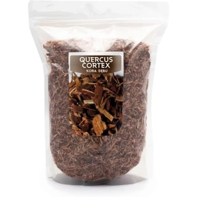 Image of Oak Bark Cut Well sifted, 1KG Quercus Cortes