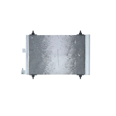 Image of 9645975180 Condenser NRF EASY FIT 35414 with dryer, seal ring 14,4mm 11mm Aluminium 515mm CITROËN: Xsara Picasso