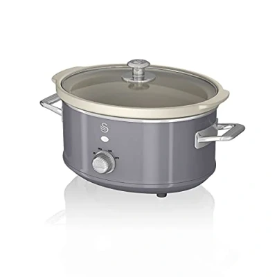 Image of Swan 3.5L Retro Slow Cooker