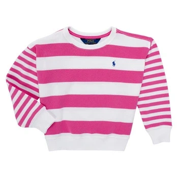 Image of Polo Ralph Lauren Sweatshirt for kids, Size: 3 4y, White,pink