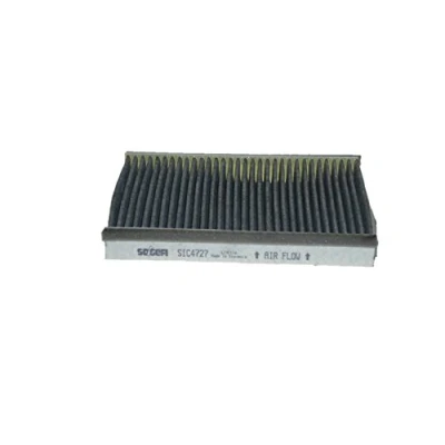 Image of 6000633303 Pollen Filter PURFLUX AHC396 Activated Carbon 220mm 157mm 30mm FIAT: 500 Hatchback, 500X, 500L, JEEP: Renegade Off Road, Compass