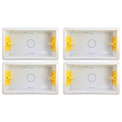 Image of Appleby SB629 Dry Lining Boxes 2 Gang 32mm (Pack of 3)