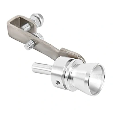 Image of Turbo Whistle, Universal Car Exhaust Sound Bov Whistle Catback Muffler Pipe Tip Insert Whistler Accessory