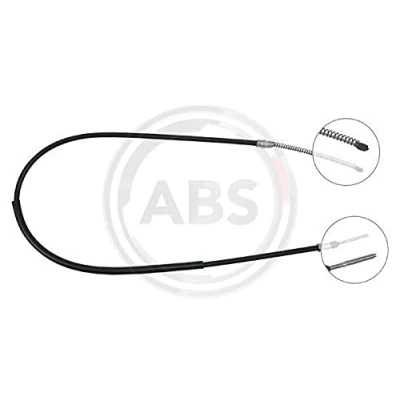 Image of 54650A83510, 54681A83600 Brake Cable A.B.S. K18897 1315mm Drum for left hand/right hand drive vehicles