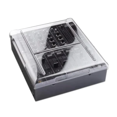 Image of Decksaver Cover for Pioneer DJ DJM 800 (500 850) Super Durable Polycarbonate Protective lid in Smoked Clear Colour, Made The UK DJs&#039; Choice Unbeatable Protection