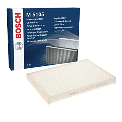 Image of 4M0819439, 8W0819439 Pollen Filter BOSCH 1 987 435 105 Particulate 310mm 220mm 31mm AUDI: A7 Sportback, A5 B9 Q5