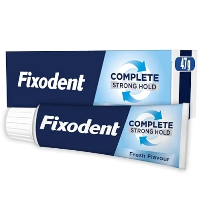 Image of Fixodent Complete Fresh Adhesive Cream for Full &amp; Partial Dentures 47ml