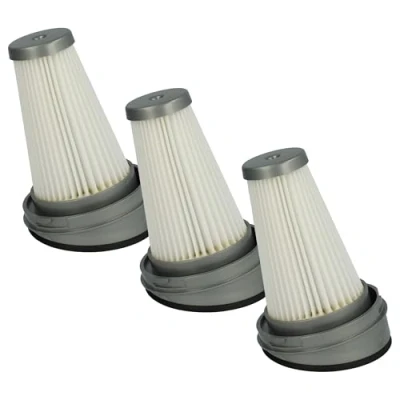 Image of vhbw 3x Filter Replacement for Black &amp; Decker SVF11, 1004708 73 Vacuum Cleaner HEPA Filter, Allergy