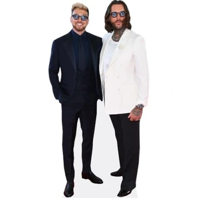 Image of Pete Wicks and Sam Thompson (Duo 2) Mini Celebrity Cutout