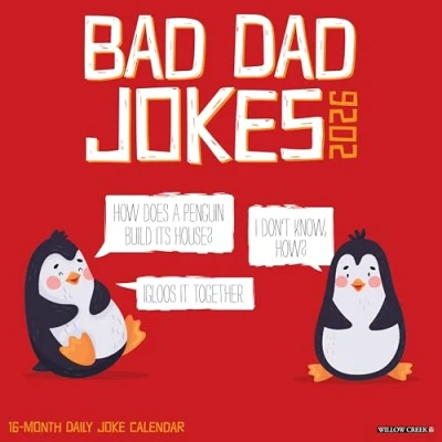 Image of Bad Dad Jokes Calendar 2026
