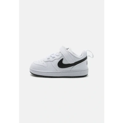 Image of Nike Sportswear Court Borough Recraft Unisex Trainers for kids, Size: 2.5K, White/black Imitation leather/ textile