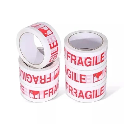Image of AMD Nexus Heavy Duty Strong Packaging Tape,(48mm X 66m) Self Adhesive High Strength Secure Sticky Tape for Parcel Boxes &amp; Moving (12, Fragile)