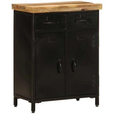 Image of vidaXL Sideboard 55x30x71 cm Solid Wood Mango