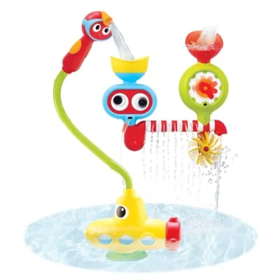 Image of Yookidoo Bath Toy Submarine Spray Station with A Water Pumping System and Hand Shower Best for Babies Toddlers (Open Box)